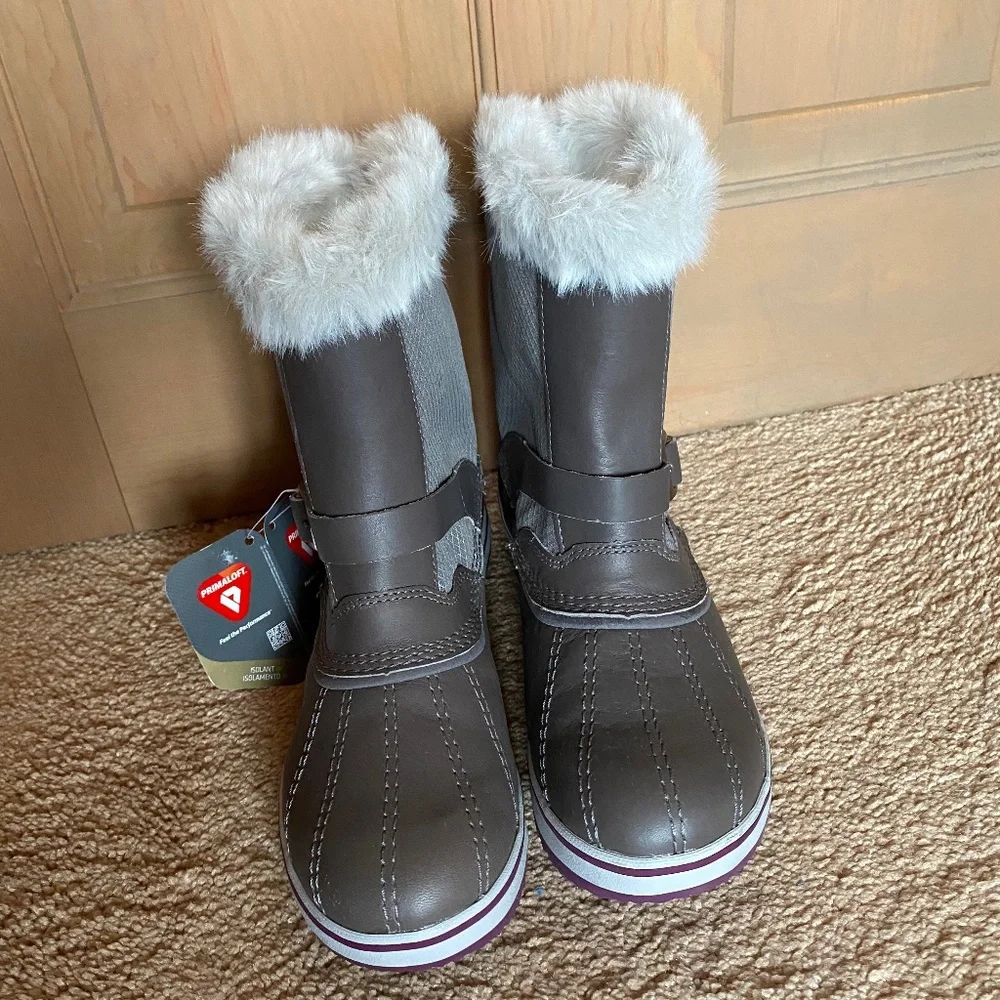 LL BEAN Tek2.5 Waterproof Lightweight Winter Boots‎ Primaloft Insulation NWT